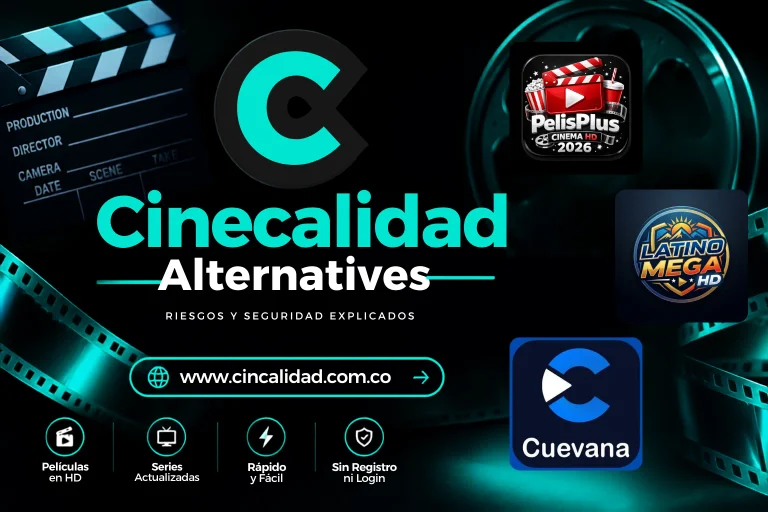 Las 5 mejores alternativas a Cinecalidad que debes probar en 2026